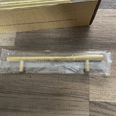 Ravinte 25 Pack 7-1/2in Gold Cabinet Handles Kitchen Cabinet Handles Brushed/ay