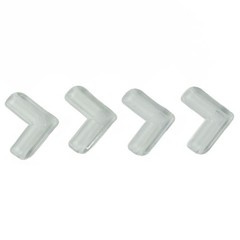 4pc Clear Rubber Furniture Corner Edge Baby Safety High Quality Corner Protector