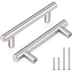 20Pack 3 inch Cabinet Handles Satin Nickel, Stainless Steel Cabinet Handles