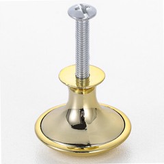 1-1000PCS Door Knobs Hardware Cabinet Handles Cupboard Drawer Kitchen Pull Round