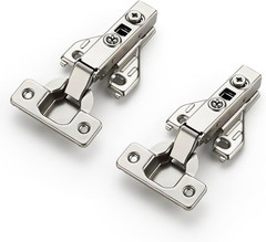 2 Pair 4 Packs Full Overlay Cabinet Door Hinges for Face Frame