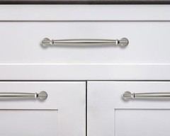 2 Pack 5 Inch(128mm) Brushed Satin Nickel Cabinet Pulls Heavy Duty Solid
