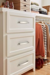 51/16 Inch Satin Nickel Rift Kitchen Cabinet Drawer Pull Hardware 1 PCS