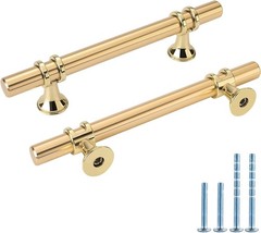 Kitchen Cabinets Handles Gold Cabinet Pulls Gold Drawer Pulls 3 3/4 inch Bras…