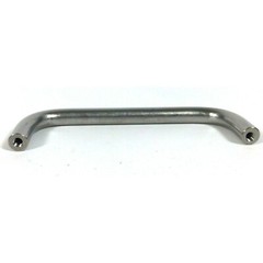 6 U Shape Door Drawer Cabinet Pulls Chrome Finish 3-13/16 Hole Spacing No Screws