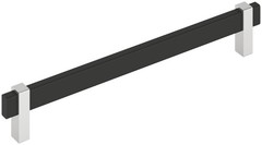 Amerock BP36728 Mulino 8-13/16″ Center to Center Bar Cabinet Pull – Black