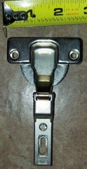 Salice FAG Thick Door Hinge 94degree Half Overlay Self Closing 40mm CFA7G99 Self