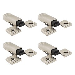 4 PCS Soft Close Dampers For Furniture Kitchen Cabinet Doors Hinge Cup Adapter