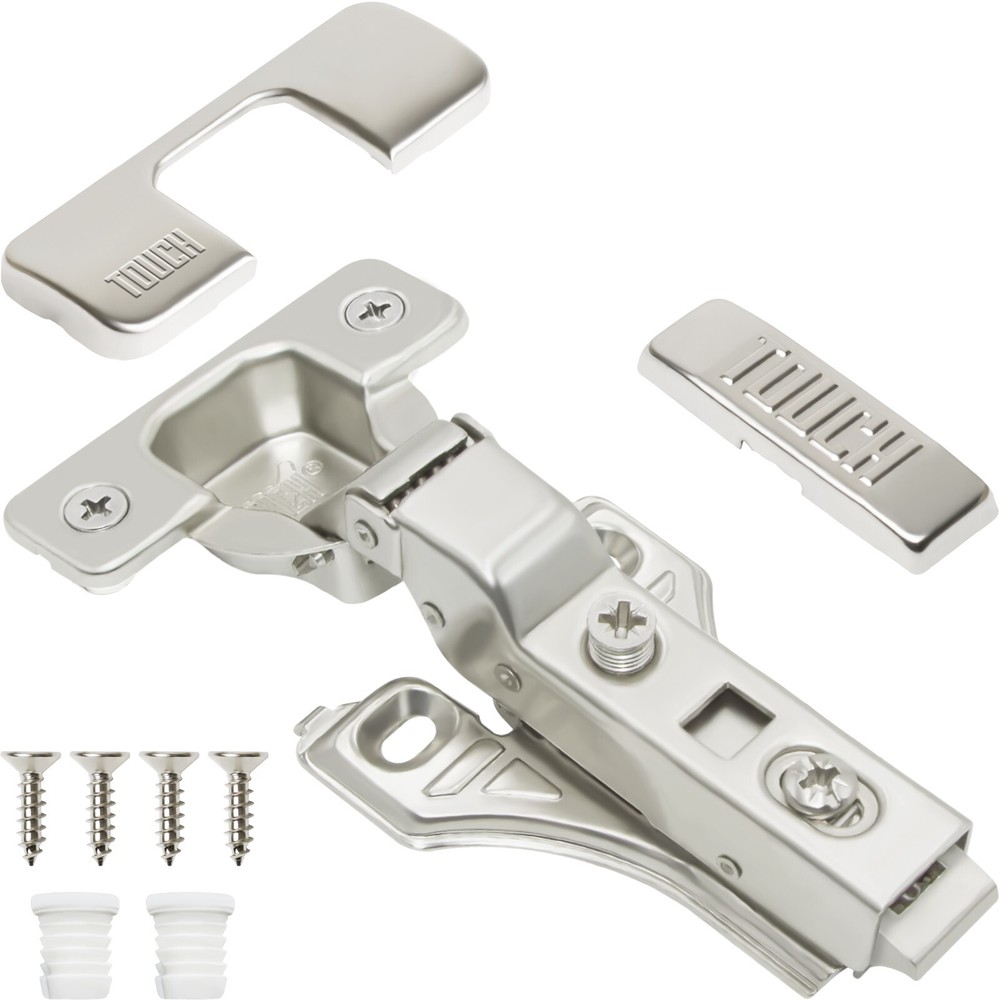 Soft Close Cabinet Hinges, 3/8″ Half Overlay 105° Face Frame & Frameless Cabinet