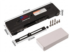Push to Open and Soft Close Mechanism for Doors, Buffer 15Lb force, video