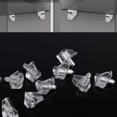5mm Self-Locking Shelf Support Pegs – 95 Durable Clips for Cabinets & Bookcases