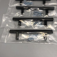 Sapphire Modern Cabinet Handle Lot of 10 Black Bar Pull SP-1009KN-96-BK