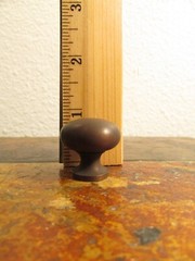 Baldwin Hardware, 1″ Round Cabinet Knob, Venetian Bronze, #4704-102, NIP, NOS