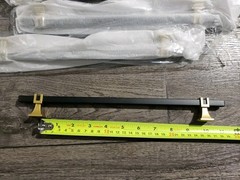 10pk Lepatape 10″ Hole Center Black & Gold Cabinet Pulls Kitchen Drawer Handles