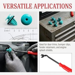 Car Trim Door Panel Retainer Clips, OEM: 90467-10188 Vehicle Push 100PCS