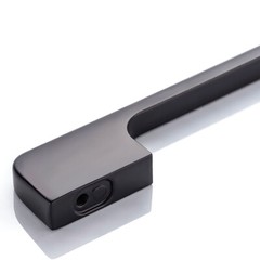 Aluminum Alloy Kitchen Cabinet Door/Cupboard Drawer Handles/Cabinet Handle Black