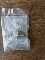 Amerock BP4481-G9 Ambrosia Sterling Nickel Cabinet Knob Pull NOS Chrome