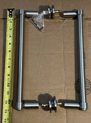 Allied Brass 404T-6BB 13” Clean Accent In/Out Shower Door Handle