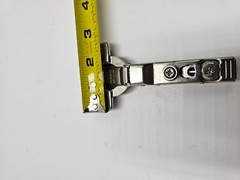 (QTY 2) DTC Overlay Soft Close 105 Degree Press In Cabinet Hinge TH145A
