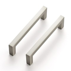 Ravinte 30 Pack Solid 3-3/4 Inch Center to 3-3/4″ Hole Center, Satin Nickel