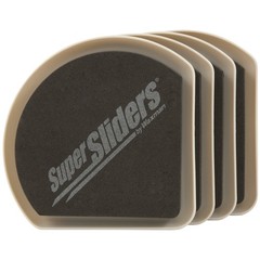 Super Sliders 5″ Slide & Hide Corner Reusable Furniture 5 Inch, Beige