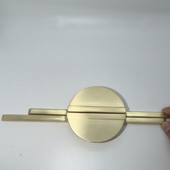 Modern Brushed Gold Metal Bar Pull Cabinet Handle for Cabinets Drawer Hardware