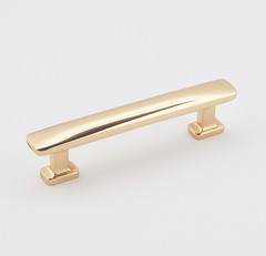 Alno A252-4 Brass Cloud 4″ Center To Center Bar Cabinet Pull