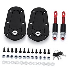 Hypertune Universal Racing Car Flush Hood Latch & Pin Kit – Engine Bonnet Lock