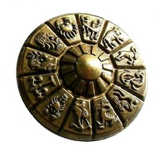 Vintage Zodiac Cabinet Drawer Knob 1″1/2