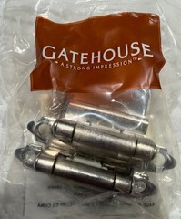 Gatehouse Lot of 23 NEW 2-pk Hinges SC1938-BSN Self-Closing Cabinet Satin Nickel
