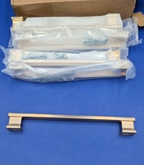 10 Pack Brushed Gold Cabinet Furniture Pulls 7.5 Inch Hole Center 8.5 Length