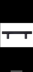 MSI Simple Bar 3 in. (76.2 mm) Center-to-Center Matte Black Cabinet Drawer Pull