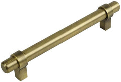 10 Pack Antique Brass Cabinet Pulls – 7.5″ Bar Handle, 192mm Centers