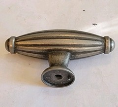 Lot of 8 AMEROCK Cabinet Knob Blythe Weathered Nickel Knob Handle 2 5/8 in