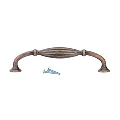 Rok Carved Melon Arch Wire Style Kitchen Cabinet Door Drawer Handle Pull 5-1/32″