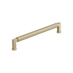 Amerock BP37626BBZ Balata 7-9/16″ Center-to-Center Golden Champagne Cabinet Pull