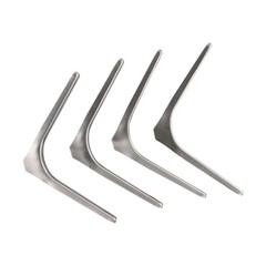Rustproof Wall Mount Shelf Brackets Long lasting Support for Your Displays