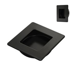 2-3/4 Inch Square Recessed Sliding Closet Door Finger Pulls Inner Dia 2-1/8