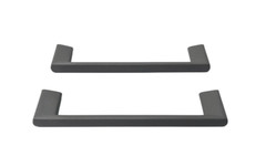 2 Pack – Richelieu 547128100 Modern Metal Pull 5471 – Grey