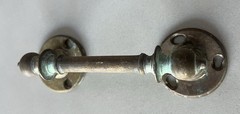 Antique Original Brass Handle Cupboard Door Pull Hardware 16.5cm