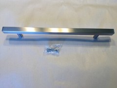Stainless Steel Square T Bar Cabinet / Drawer Pull knobs W Screws 10 Inch Length