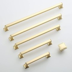 5 Inch 10 Pack Brushed Brass Cabinet Pulls Kitchen Cabinet Handles Kitchen Cabin