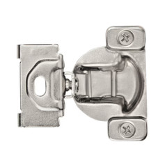 Amerock BP2811C1314 1-1/4 in 32 mm Self Closing Overlay Hinge Nickel Matrix NEW