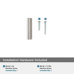 Bar Cabinet Pulls 10PCS Satin Nickel 1-15/16in Length Drawer Handle Hardware
