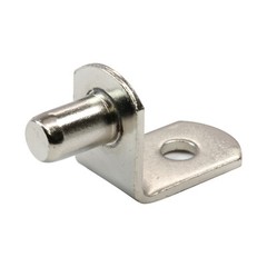 50 PACK 1/4″ L-Shaped Support Furniture Cabinet Closet Shelf Bracket Pegs Hole