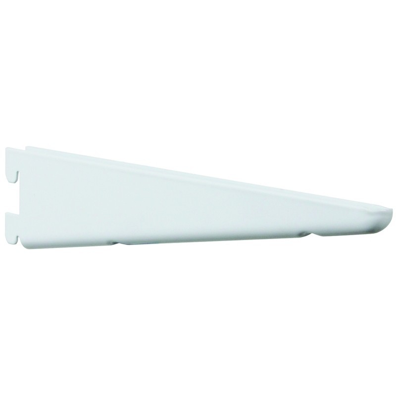 Knape & Vogt 182 182 WH 12.5 Shelf Bracket, 13.17 in L, Steel