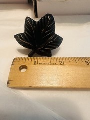 20 Faberhom Homewares 1-3/4-Inch Leaf Knob pull Iron Ivy Bronze Rustic