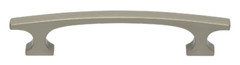 Amerock Keystone Collection Satin Nickel Pull 3-3/4 in. Handle, Zinc 4 Pack