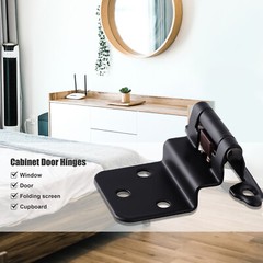 3/8″Inset Kitchen Cabinet Hinges Self Closing Face Mount Cupboard Door Hinge LOT