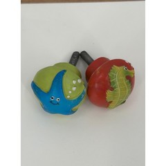 Sea Creature Drawer Pulls Set of 2 Starfish Seahorse Resin Kids Nursery Knobs